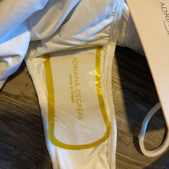 ADRIANA DEGREAS Sequin Sequin Triangle Bikini Set - Picture 7 of 7